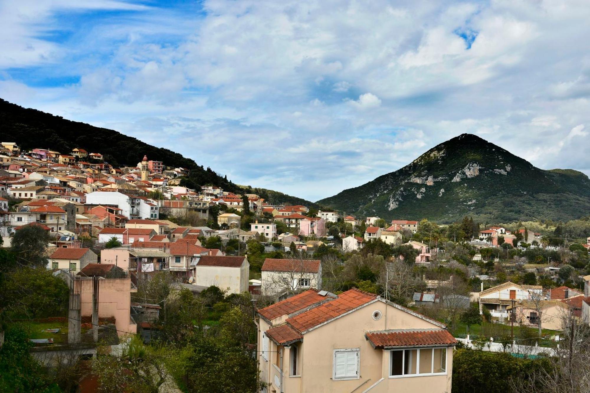 Il Vicolo Villa Ágios Matthaíos Bagian luar foto