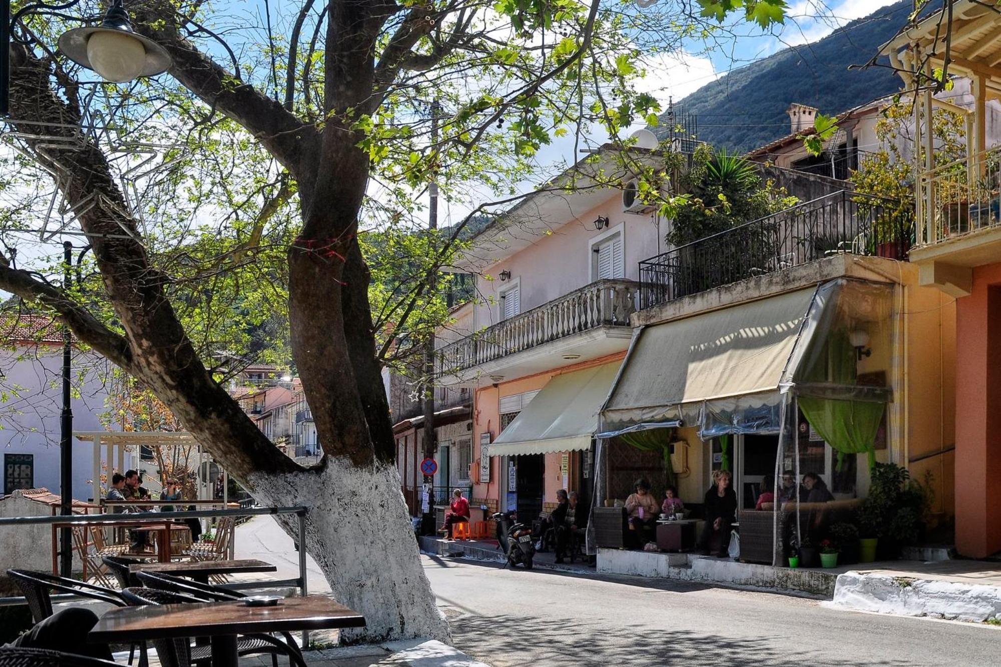 Il Vicolo Villa Ágios Matthaíos Bagian luar foto