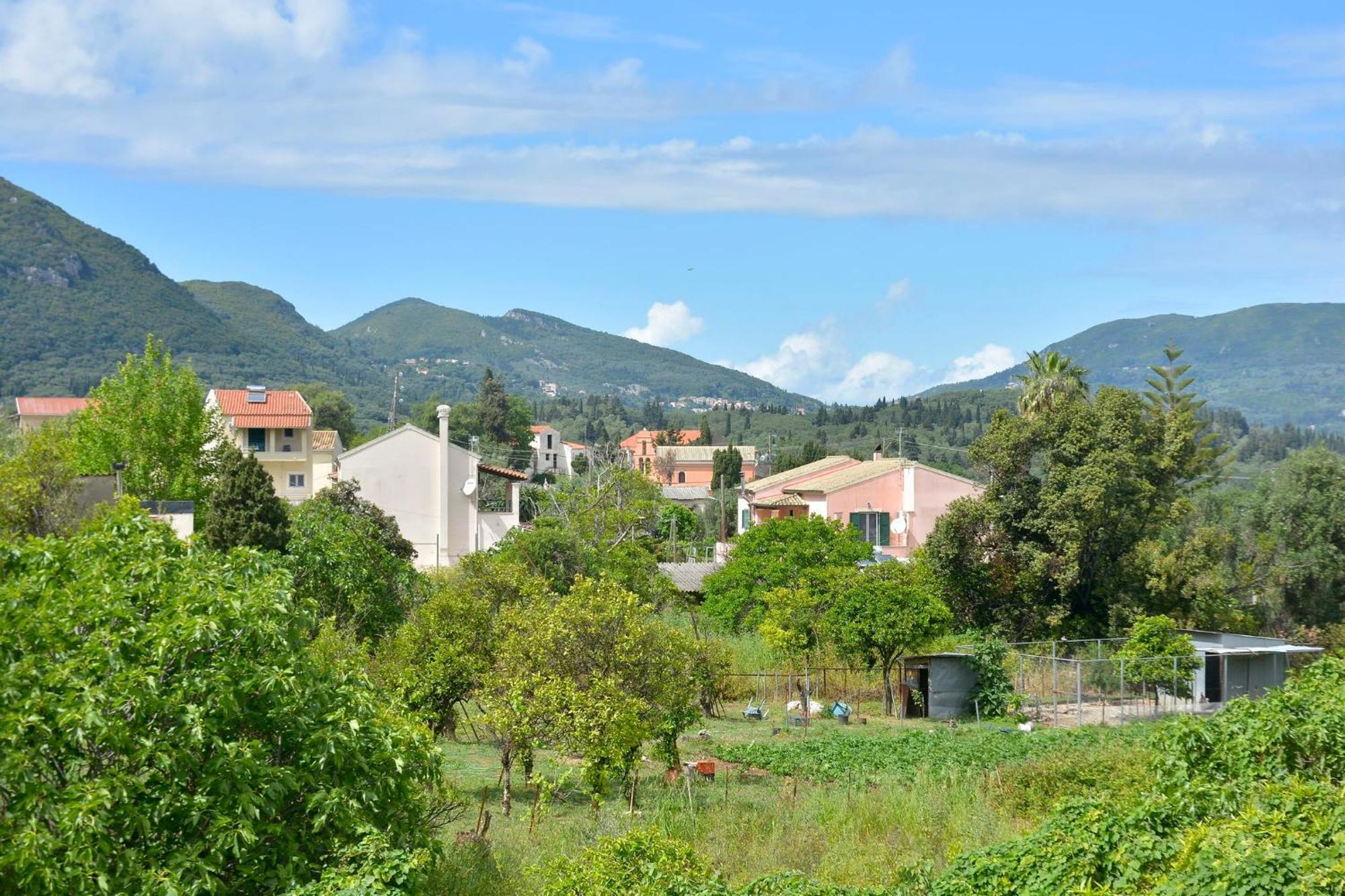 Il Vicolo Villa Ágios Matthaíos Bagian luar foto